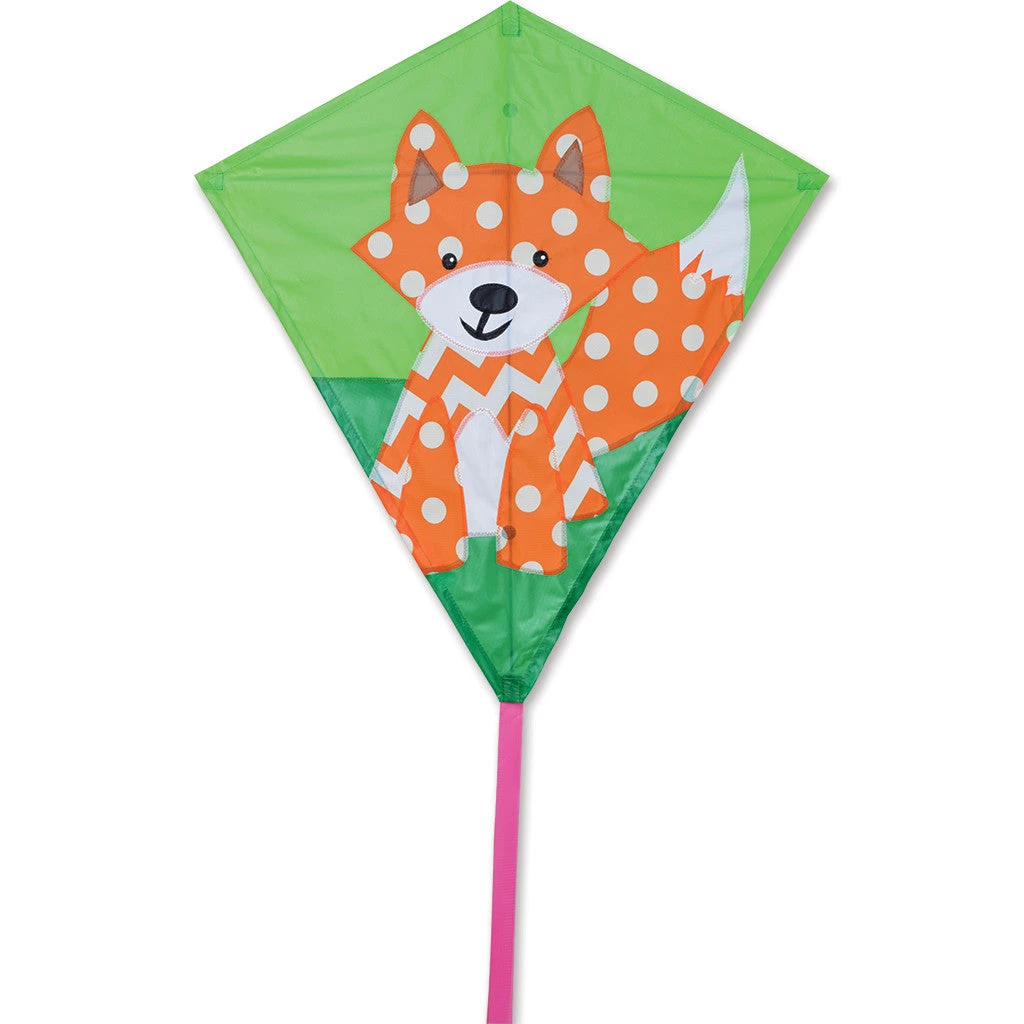 30 In. Diamond Kite - Finn The Fox 2 30 In. Diamond Kite - Finn The Fox - Image 2