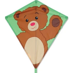 30 In. Diamond Kite - Teddy Bear