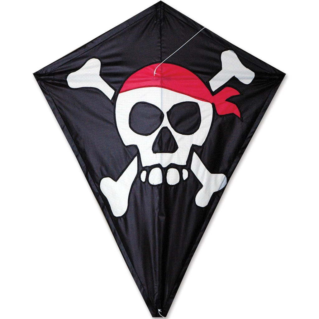 25 In. Diamond Kite - Skull & Crossbones 1 25 In. Diamond Kite - Skull & Crossbones