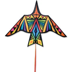 Thunderbird Kite - 90 In. Rainbow Geometric