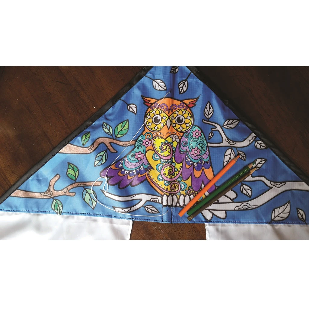 Coloring Kite - Owl 2 Coloring Kite - Owl - Image 2