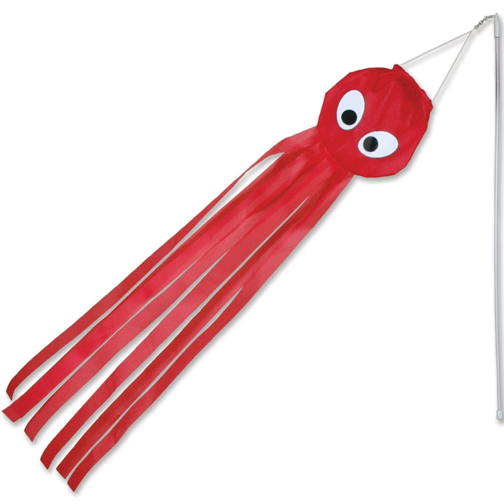 Wind Wand - Red Octopus (Set Of 12 Pieces) 1 Wind Wand - Red Octopus (Set Of 12 Pieces)