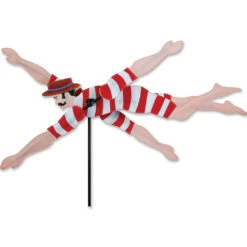 28 In. WhirliGig Spinner - Victorian Swimmer