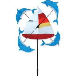 13 In. WhirliGig Spinner - Sailboat