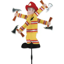 20 In. WhirliGig Spinner - Fireman