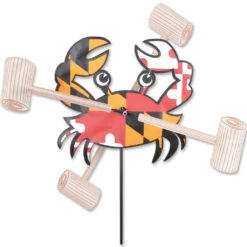 WhirliGig Spinner - 18 In. Maryland Flag Crab