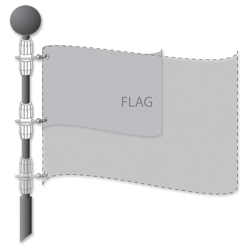 13 Ft. Deluxe Flag Pole 5 13 Ft. Deluxe Flag Pole - Image 5