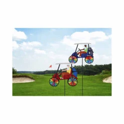 17 In. Golf Cart Spinner - Blue -Kite Shop 25646 2