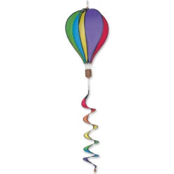 16 In. Hot Air Balloon - Rainbow