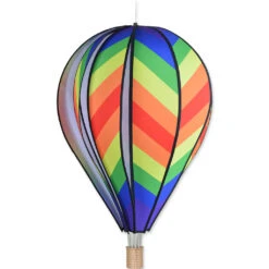 26 In. Hot Air Balloon - Traditional Rainbow