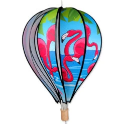 22 In. Hot Air Balloon - Flamingos