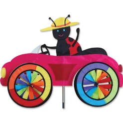 25 In. Car Spinner - Ladybug