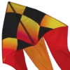 56 In. Flo-tail Delta Kite - Liquid Checks