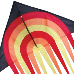 56 In. Stream Delta Kite - Fire Ball