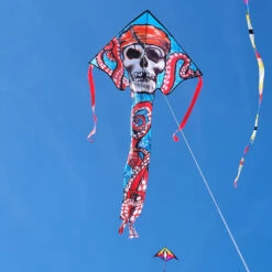 Large Easy Flyer Kite - Pirate Octopus -Kite Shop 44025p Pirate LGEZ location 2 1024