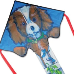 Large Easy Flyer Kite - Puppy On A Fence