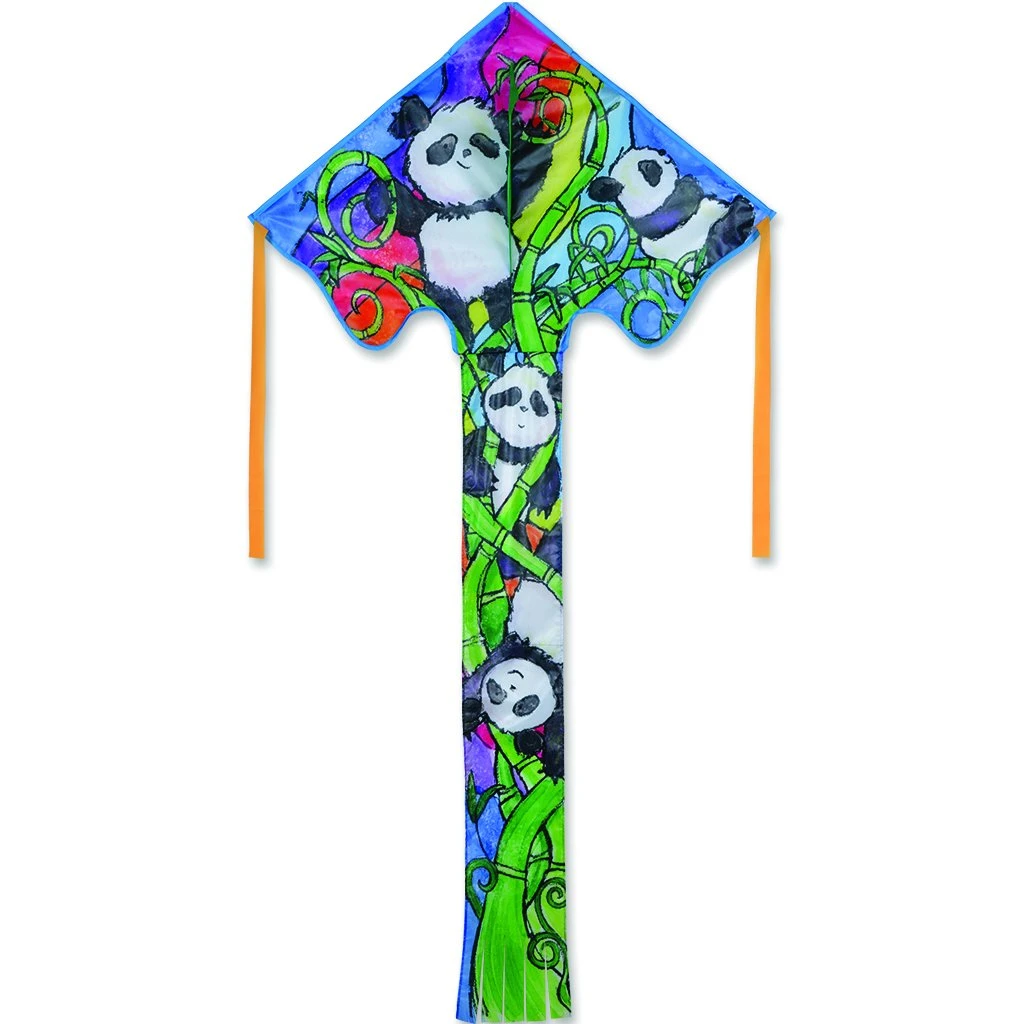 Large Easy Flyer Kite - Pandas 2 Large Easy Flyer Kite - Pandas - Image 2