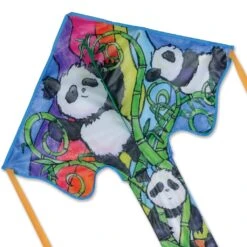 Large Easy Flyer Kite - Pandas