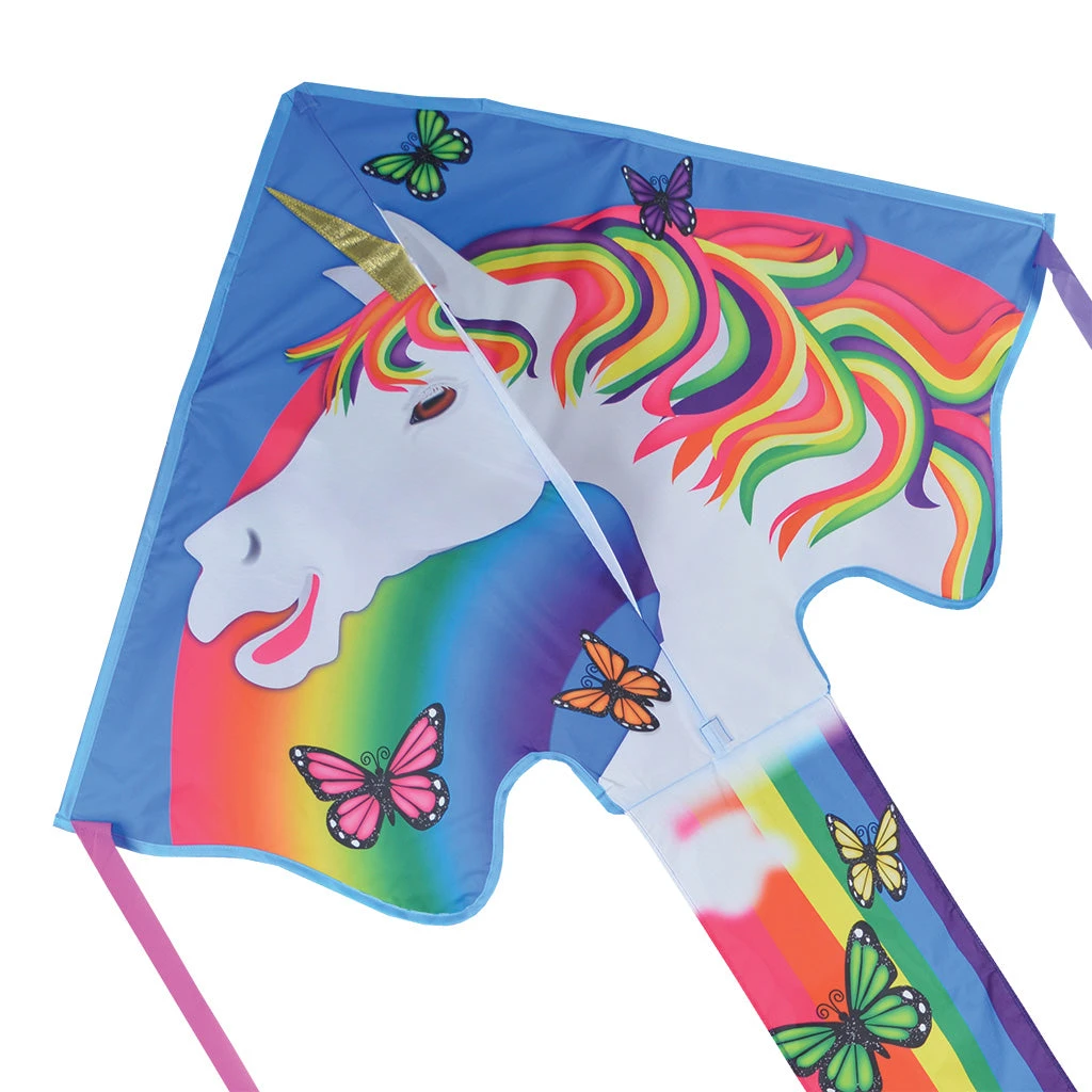 Large Easy Flyer Kite - Magical Unicorn 1 Large Easy Flyer Kite - Magical Unicorn