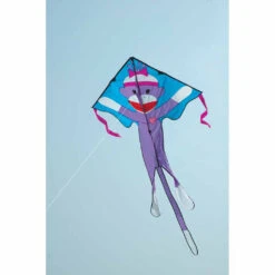 Large Easy Flyer Kite - Girly Sock Monkey -Kite Shop 44195 2