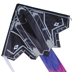 Large Easy Flyer Kite - Stealth Bomber