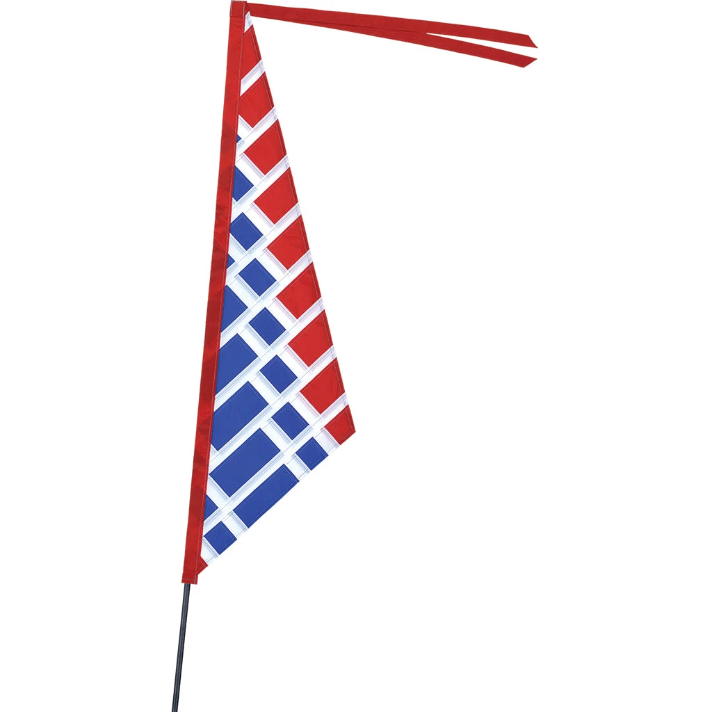 SoundWinds Sail Recumbent Bike Flag - Red & Blue 1 SoundWinds Sail Recumbent Bike Flag - Red & Blue