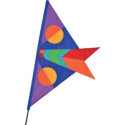 Kite Shop 34 SoundWinds Falcon Recumbent Bike Flag - Purple