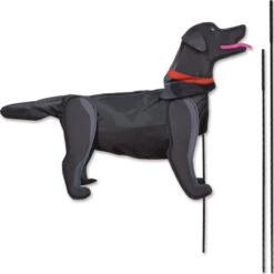 Windicator Recumbent Bike Flag - Black Lab