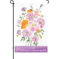 12 In. Flag - Summer Bouquet