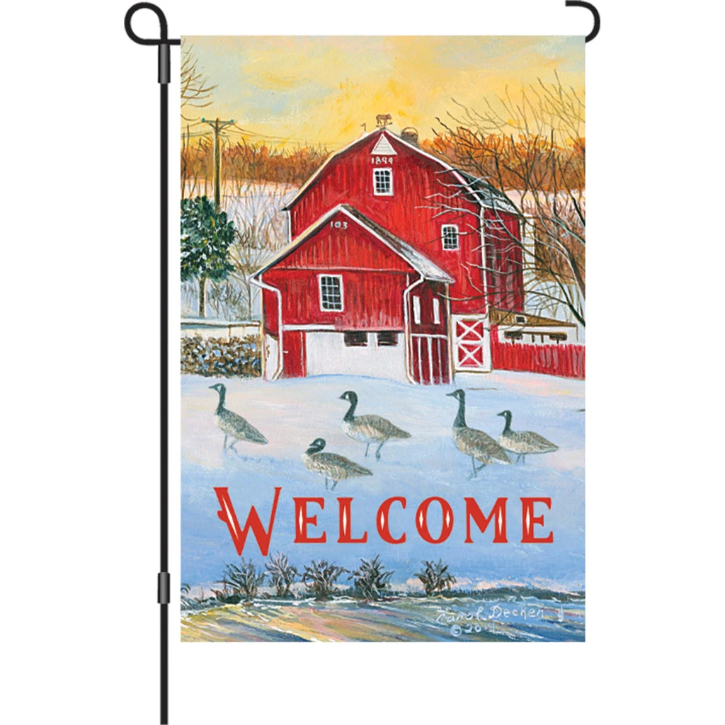12 In. Flag - Country Barn 1 12 In. Flag - Country Barn