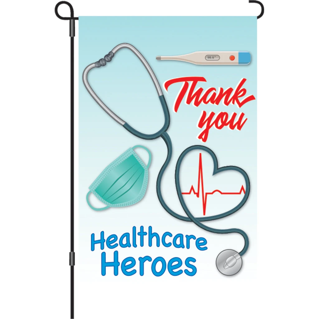 12 In. Flag - Healthcare Heroes 1 12 In. Flag - Healthcare Heroes