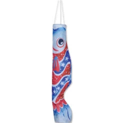 Koi Windsock - Patriotic Fish