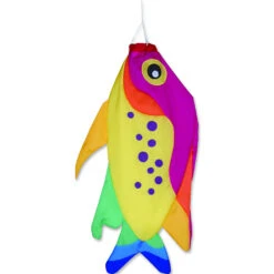 Rainbow Damsel Fish Windsock