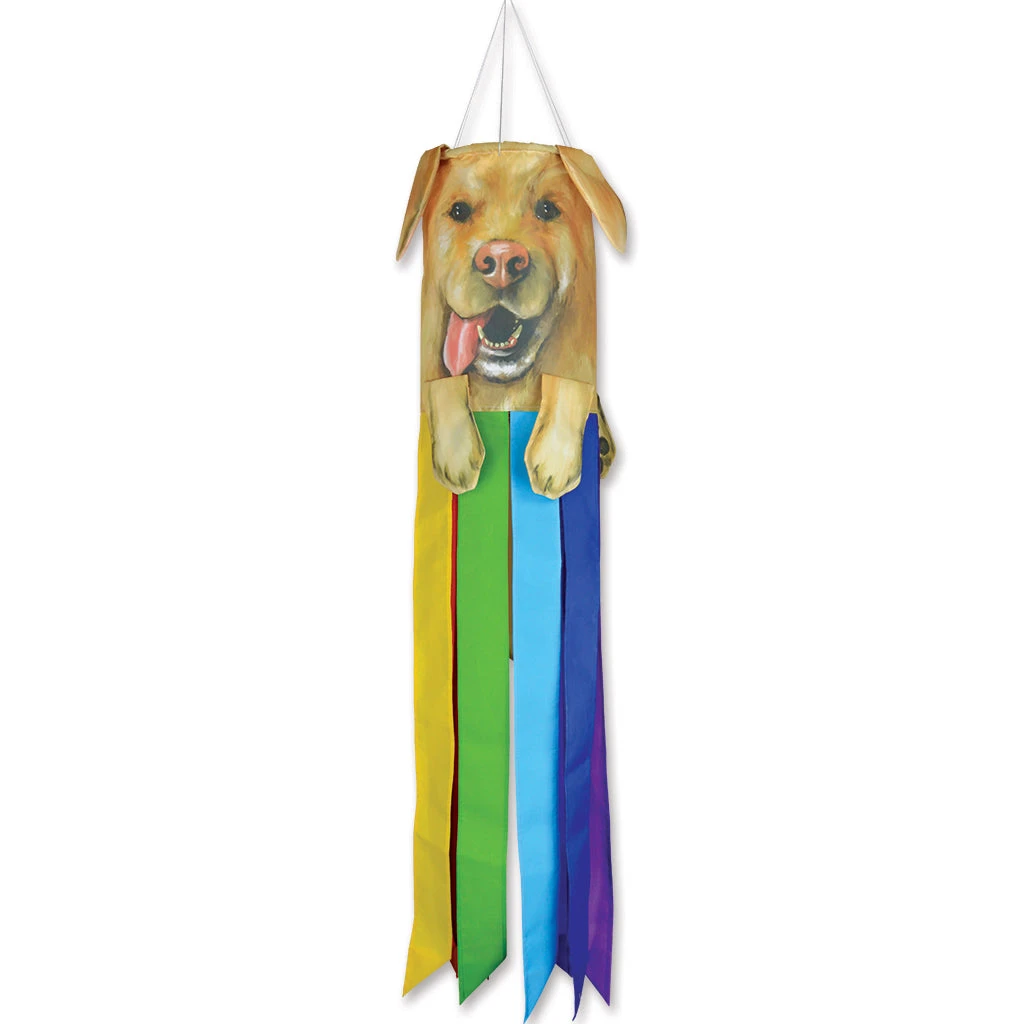 Pet Windsock - Yellow Labrador Retriever 1 Pet Windsock - Yellow Labrador Retriever