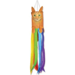 Mini Pet Windsock - Ginger Cat