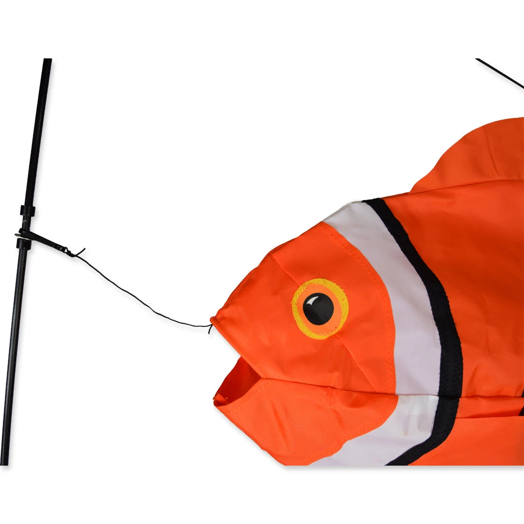 Swimming Fish Recumbent Bike Flag - Clownfish 4 Swimming Fish Recumbent Bike Flag - Clownfish - Image 4