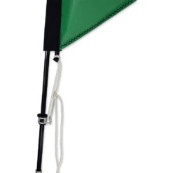 3.5 Ft. Recumbent Bike Feather Banner - Zebra -Kite Shop DSC 0063 BikeFlag Pole Hardware 1024