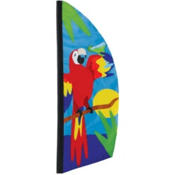 8.5 Ft. Feather Banner - Parrot Paradise