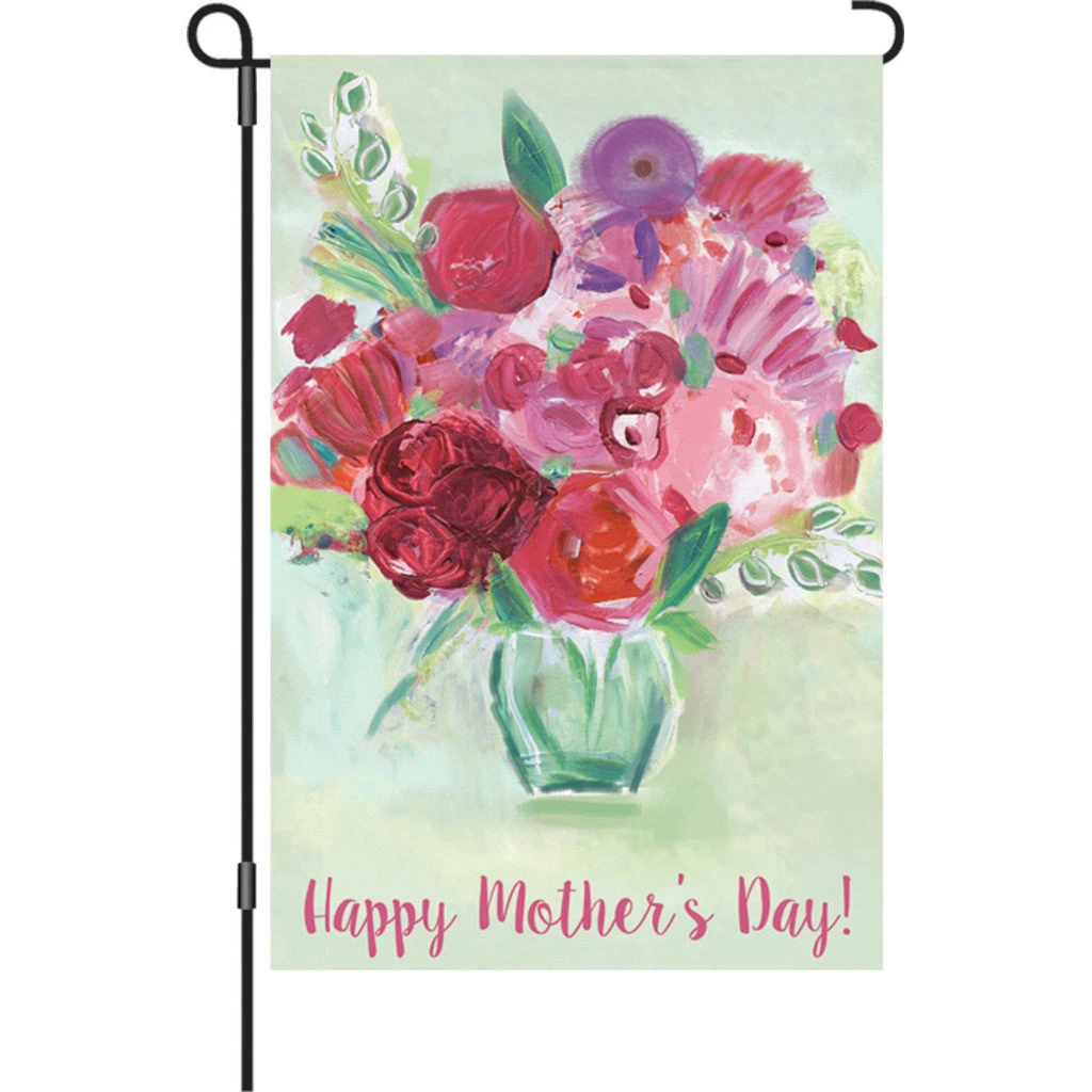 12 In. Flag - Mother's Day Bouquet 1 12 In. Flag - Mother's Day Bouquet
