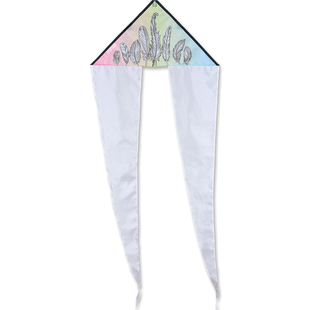 Coloring Kite - Feathers 1 Coloring Kite - Feathers