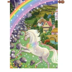 28 In. Flag - Unicorn